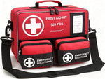 520 Piece Large First Aid Kit – Emergency Survival Kit for Car, Home, Camping, and Travel – Compact Medical Kit for Roadside Emergencies, Outdoor Adventures, and Everyday Safety | PrepWiseGear