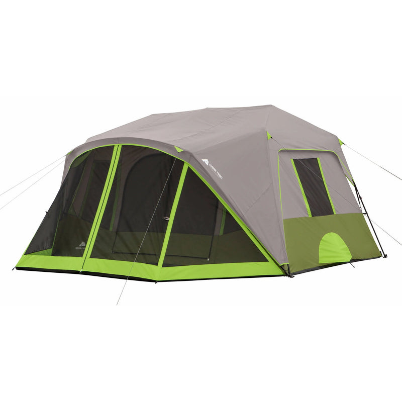 14' X 13.5' 9 Person 2 Room Instant Cabin Tent with Screen Room, 40.8 Lbs | PrepWiseGear