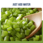 Dehydrated Diced Celery Emergency Food Supply, 73 Servings, 25 Year Shelf Life, Great for Cooking and Snacks - Dehydrated Meals, Survival Food Camping Essentials Can | PrepWiseGear