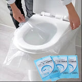 Customer photo of 10-50 PCS Disposable Toilet Seat Hotel Plastic Waterproof