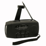 2000Mah Powerbank Radio Am Fm Solar Hand Crank Small Portable Radio USB Type-C Charging with 3 LED Flashlight Emergency Radio