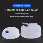 5/10/15L Portable Collapsible Bucket Emergency Water Storage Collapsible Tank Outdoor Camping Hiking Vehicle | PrepWiseGear