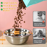 Customer photo of Stainless Steel Dog Bowls - 2 Pack, 50oz