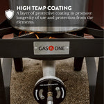 Gasone Propane Single Gas Burner 200,000BTU Heavy Duty - 0-20 PSI Adjustable Regulator and Hose Camp | PrepWiseGear