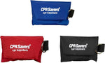 & First Aid Supply CPR Face Shield Mask Keychain Kit with Gloves for CPR Training and Rescue (1, Blue) | PrepWiseGear