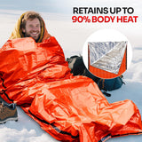 Customer photo of Emergency Mylar Bivy Sleeping Bag - Waterproof