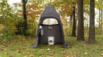 Privy Bivy Privacy Tent - Windproof, Portable Shelter for Camping Toilets & Changing Room - 6′ 8″ of Interior Height - Easy Setup - Pop-Up Pod with Window for Camping, Beach & Tailgates | PrepWiseGear