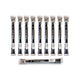 White Emergency Glow Sticks - 6 Inch, 10 Pack