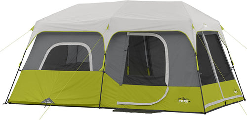Core 9 Person Instant Cabin Tent - 14' X 9', Green (40008) | PrepWiseGear