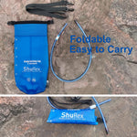 Gravity-Fed Water Bag for Sawyer Survival Water Filter Straw, 1.5 Gal Large Gravity Water Bladder Compatible with Lifestraw and Other Water Filter Straw, Foldable, Bpa-Free (6L) | PrepWiseGear