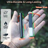 Customer photo of 4 Inch Ferro Rod Fire Starter Kit with Striker