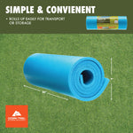 Closed Cell Foam Blue Camp Sleeping Pad | PrepWiseGear