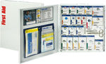 746000 Smartcompliance 50-Person ANSI A+ and OSHA Compliant First Aid Kit for Business, Large Metal First Aid Cabinet with Medications, 241 Pieces | PrepWiseGear