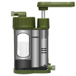 Emergency Survival Gear Water Filter Hand Pump Emergency Gear Water Purifier Outdoor Hiking Camp Water Purification Solution | PrepWiseGear