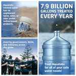 Water Purification Tablets (397Mg, 100 Pack). Water Filtration System for Camping, Boating, Emergency Water, Survival Kit, and Marine. Easy-To-Use Water Purifier Treatment.