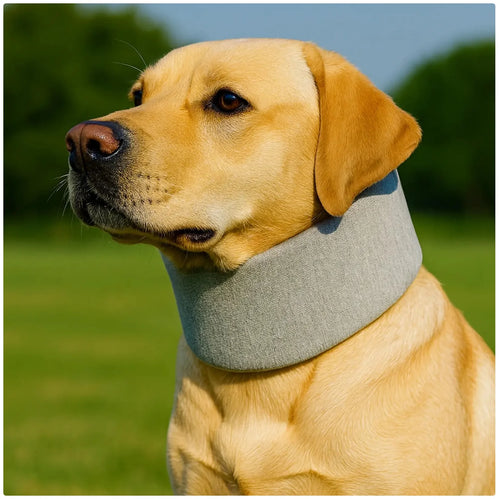 Dog Anti-Lick & Anti-Bite Protective Collar - Soft Recovery Neck Shield for Wound Care