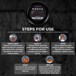 Tactiko Camping Fire Starter – Waterproof Survival Fire Starter for Wet Wood & Emergency Kits – 5 Minute Burn Time, 50 Uses, 60G – Lightweight Campfire Accessory for Hiking & Backpacking | PrepWiseGear