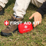 138 Pcs Mini First Aid Kit Travel Size, TSA Approved Small First Aid Kit for Car, Hiking & Home, Compact Travel Medicine Kit, Med Kit | PrepWiseGear