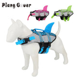 Customer photo of Dog Life Jacket - Shark Design Swim Vest