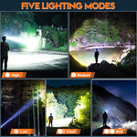 LED Headlamp Rechargeable, Upgraded 30W Super Bright Head Lamp100000 High Lumen | PrepWiseGear