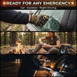EDC Survival Bracelet, Car Window Breaker Wrist Strap Escape Tool, Vehicle Emergency Rescue Wristbands, Rapid Escape Emergency Tempered Glass Breaker