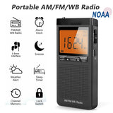 Customer photo of Mini AM/FM/NOAA Weather Radio with Clock