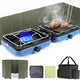 2-Burner Propane Camp Stove - 30,000 BTU