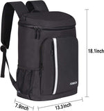 Backpack Cooler Leakproof Insulated Waterproof Backpack Cooler Bag, Lightweight Soft Beach Cooler Backpack for Men Women to Work Lunch Picnics Camping Hiking, 30 Cans | PrepWiseGear