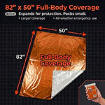 Mylar Blankets 8 Pack - Waterproof Emergency Blanket - Rip and Tear Resistant Survivalist Gear - Emergency Thermal Blanket for Outdoor Survival | PrepWiseGear