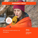 Customer photo of Emergency Survival Bivvy with Whistle - Waterproof