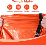 Emergency Sleeping Bag Survival Bag, Portable Waterproof Thermal Bivy Sacks,Bivvy Bags,Camping Mylar Sleeping Bag Survival Gear Emergency Blankets Survival Shelter | PrepWiseGear