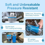 700Ml Collapsible Water Filter Bottle,Squeeze Water Filtered Bottle，Bpa-Free, Ultra Light Emergency Survival Water Filter，Perfect for Hiking, Backpacking, Camping | PrepWiseGear