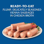 Vienna Sausage, Ready to Eat Canned Meat, 10G Protein per Serving, 4.6 Oz. Can (Pack of 24) | PrepWiseGear