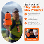 Emergency Sleeping Bag ? Ultralight, Waterproof Mylar Thermal Bivy Sack Tent for Hiking, Bug-Out Bags, Survival Kits | PrepWiseGear