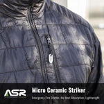 Micro EDC Ceramic Striker Survival Fire Starter - Create Sparks Emergency Survival Tool | PrepWiseGear
