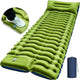 Extra-Thick Inflatable Sleeping Pad with Pillow