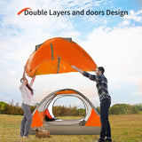 Customer photo of 2-4 Person Waterproof Camping Tent - Double Layer