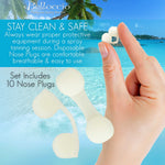 10 NASAL NOSE FILTERS Breathable Dust Plug Sunless Airbrush Spray Tan Tanning